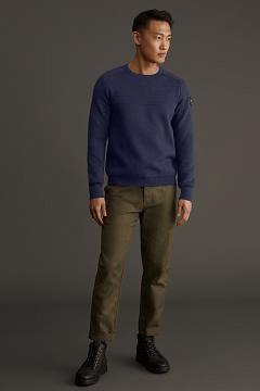 Ropa Canada Goose Hombre Mexico - Conway Suéteres Black Label Azul Marino YC2873560